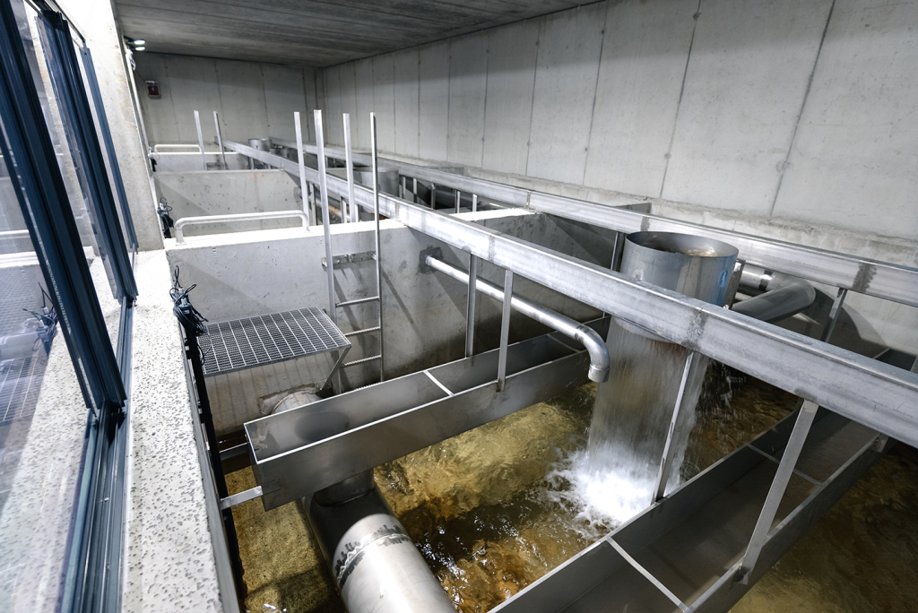 Huhtiniemen vedenottamo vesialtaat