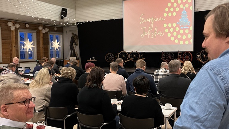 Sami Pesonen Energisessä Joulushowssa