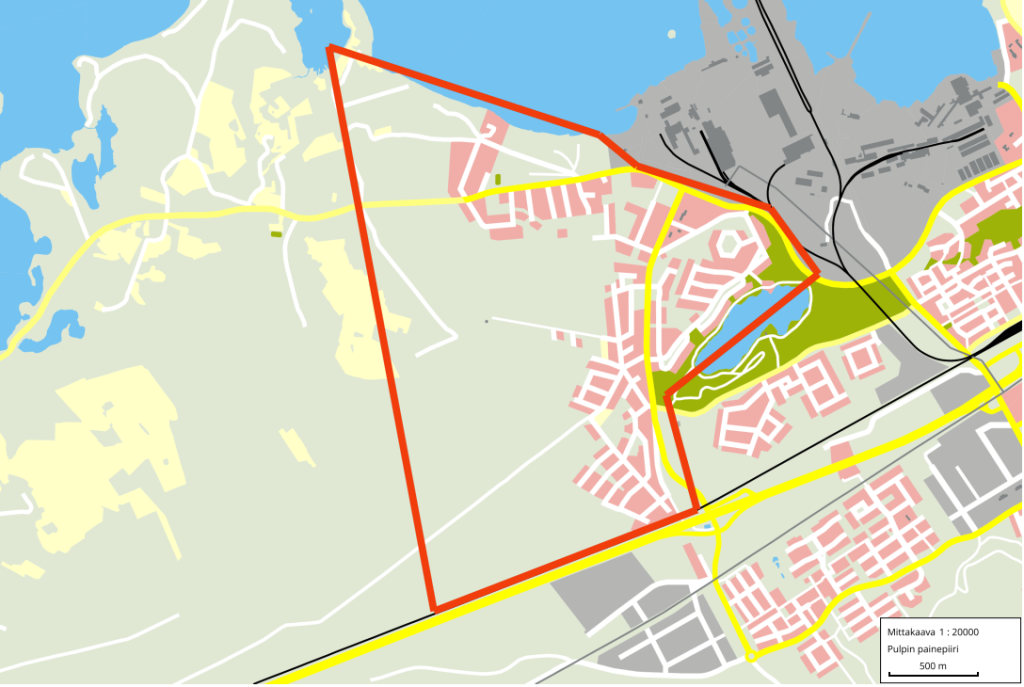 Joutseno Pulp vedenkeittokehotusalue 12.9.2024