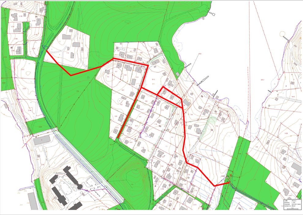 Kuvateksti: Punnanlahdessa saneerataan vesijohto- ja jätevesiverkostoa 850 metrin matkalta seuraavan kolmen vuoden aikana. 