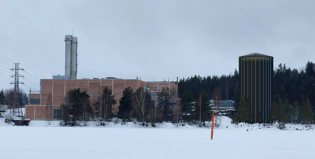 Lämpöakku Mertaniemeen - havainnekuva