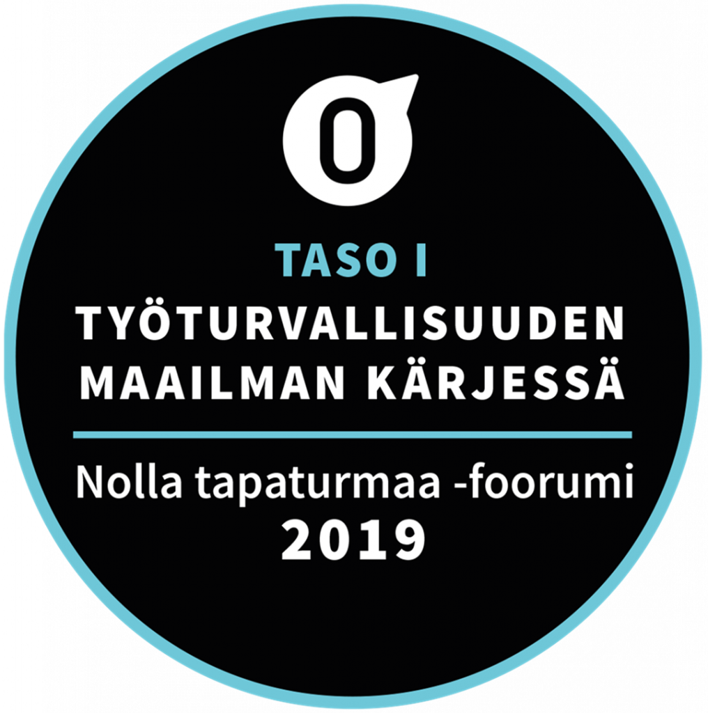 Nolla tapaturmaa tason 1 tunnuslogo