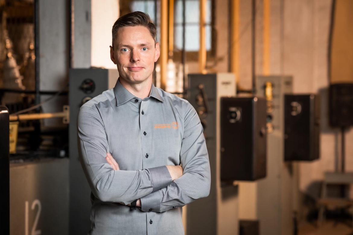 Lappeenrannan Energia tekea yhteistyötä myös lämpöpalveluiden kehittämisessä. Kuvassa asiakkuusjohtaja Jussi Selenius.