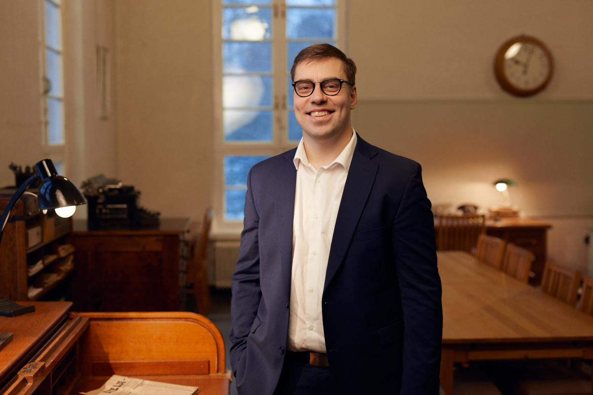 Kuvassa toimitusjohtajamme Arto Nikkanen.