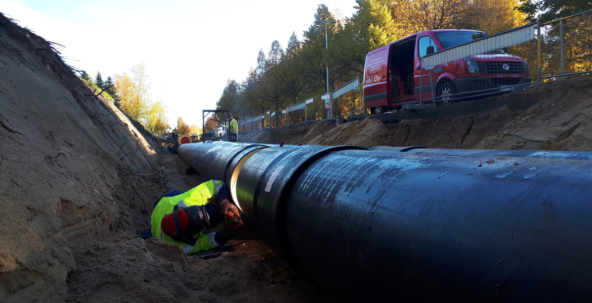 Valtakadun työmaan etenemistä voit seurata Instagramista @energiaverkot_official.