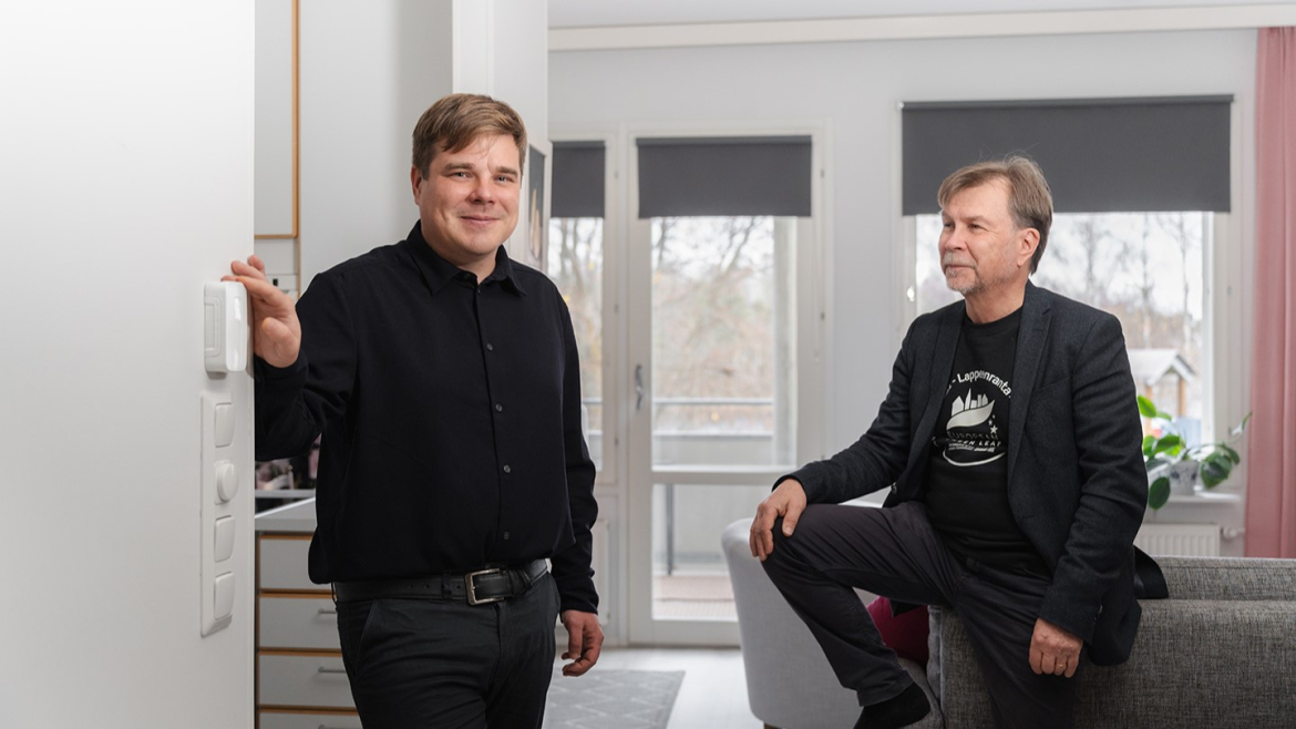 Kuvassa Rami Koivula ja Ilkka Räsänen