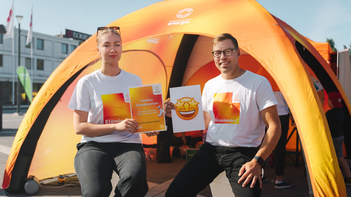 Brändiuudistus - Ella Tapanainen ja Arto Nikkanen