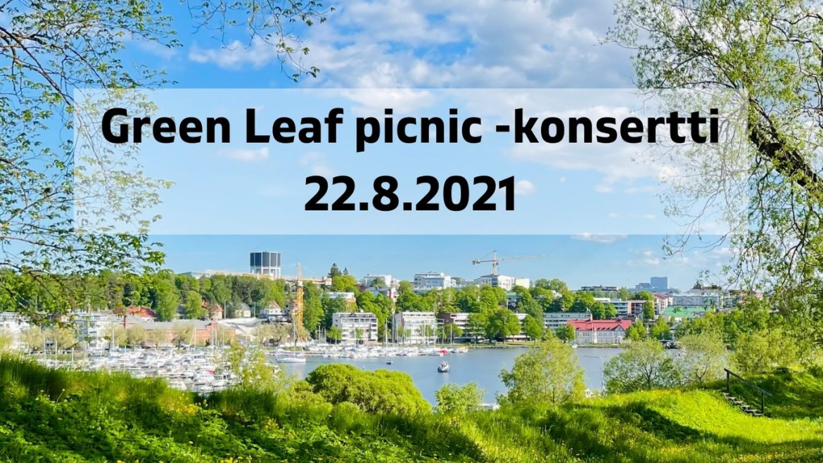 Green Leaf picnic-konsertti 22.8.