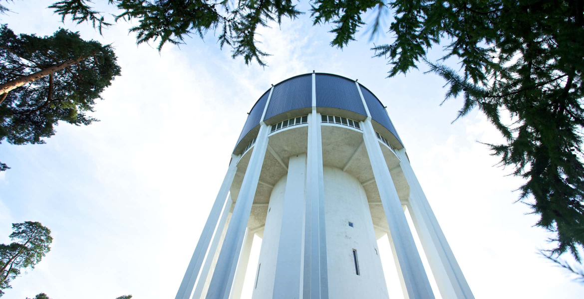 Lappeenrannassa on neljä vesitornia turvaamassa vedensaantiamme.