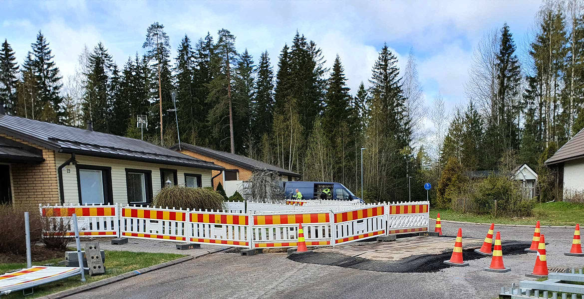 Lappeenrannan Energia - ennakoivaa talojohtojen uusimista 