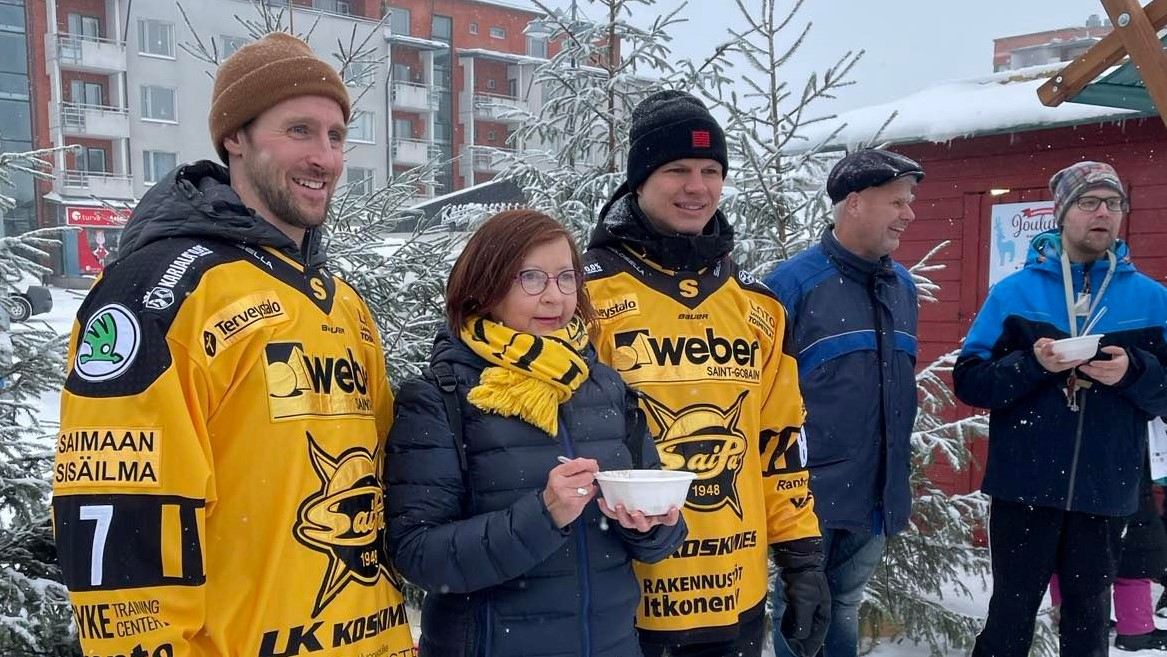 Lappeenrannan Energia ja SaiPa kutsuvat hyväntekeväisyyspuurolle 11.12. 