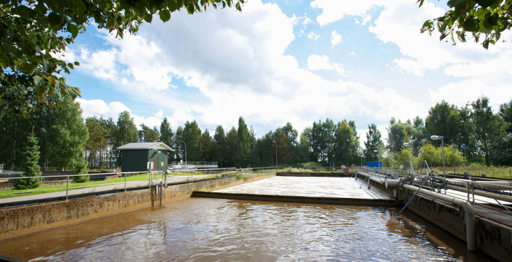 Kuva Lappeenrannan Lämpövoiman Toikansuon jätevedenpuhdistamolta