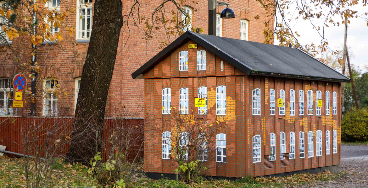 Puistomuuntamo - Pienoismalli