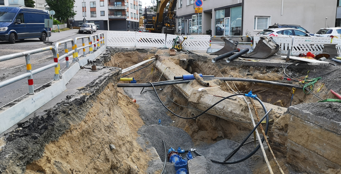 Verkoston saneeraus Raastuvankadulla