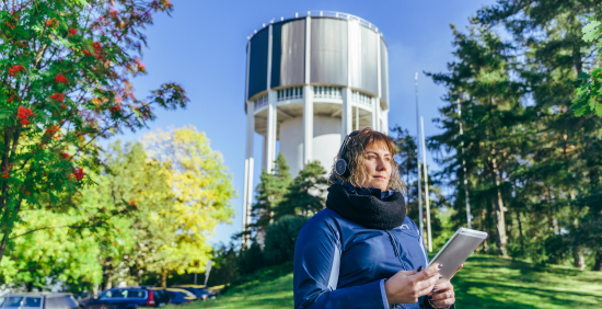 Kuvituskuva asiakaspalvelutiedotteeseen