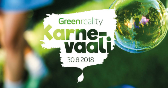 Lappeenrannan Energia on mukana Greenreality -karnevaalissa.