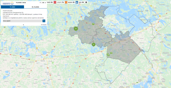 Sähköverkon viat ja niitä ennaltaehkäisevät toimet jatkuvat.
