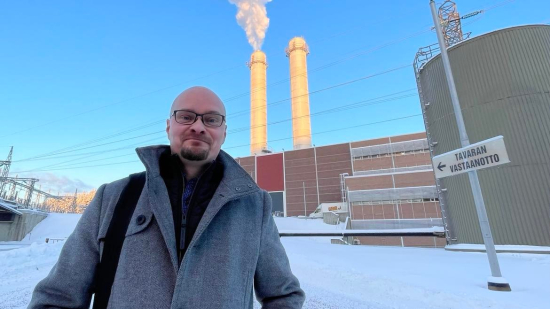 Lappeenrannan Lämpövoiman toimitusjohtaja Jarkko Kovanen