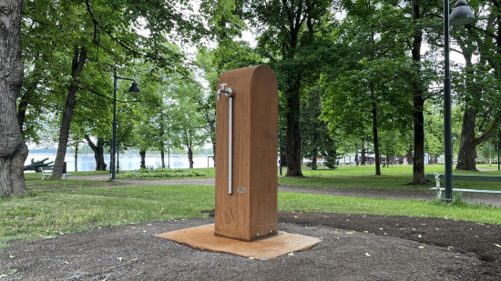 Juomavesipiste satamassa avautuu pian.