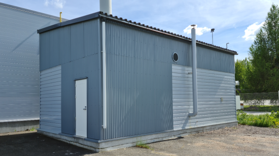 Lämpöakku Mustolassa