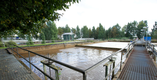 Kuvituskuva Toikansuon jätevedenpuhdistamolta.