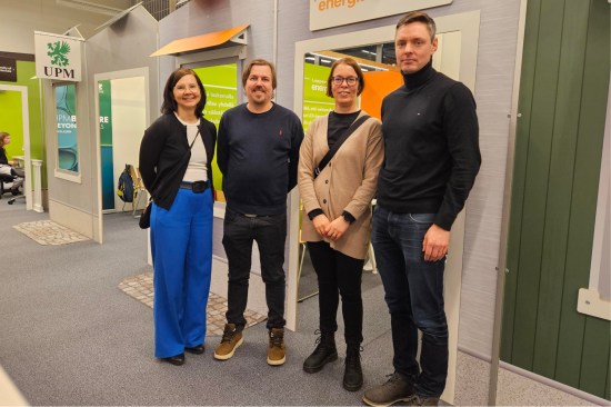 Johtoryhmämme vieraili Yrityskylässä.