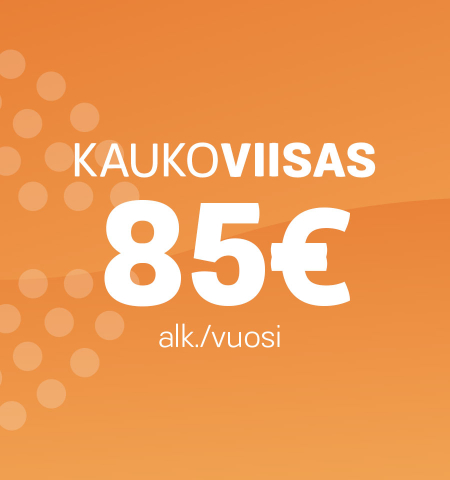 Kaukoviisas kaukolämmön vuosihuoltosopimus Lappeenrannan Energialta alkaen 85 € / vuosi
